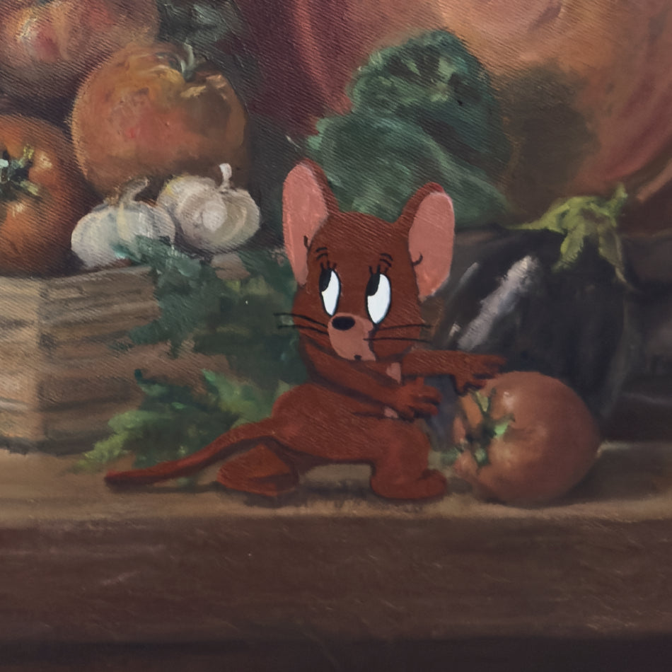 Print Digital - Tom e Jerry | Jerry Pego no Flagra