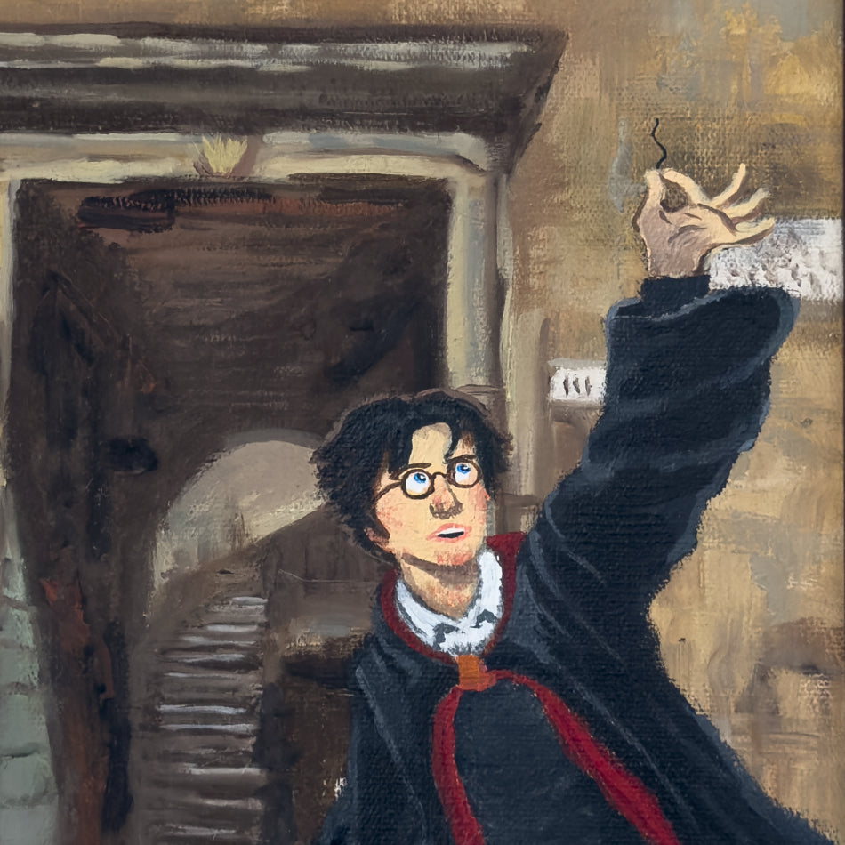 Print Digital - Harry Potter | Fio de Cabelo para Poção Polisuco
