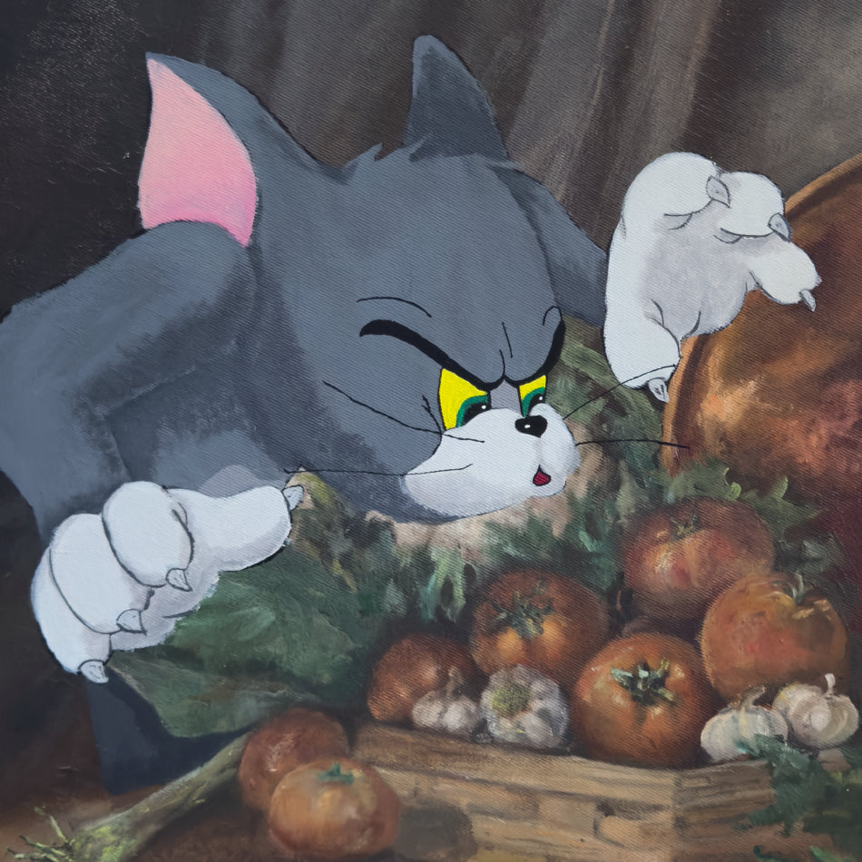 Print Digital - Tom e Jerry | Jerry Pego no Flagra